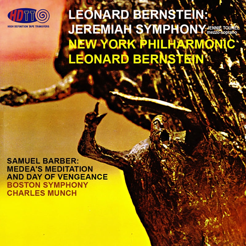 Bernstein Jeremiah Symphony Bernstein - Barber Medea Munch