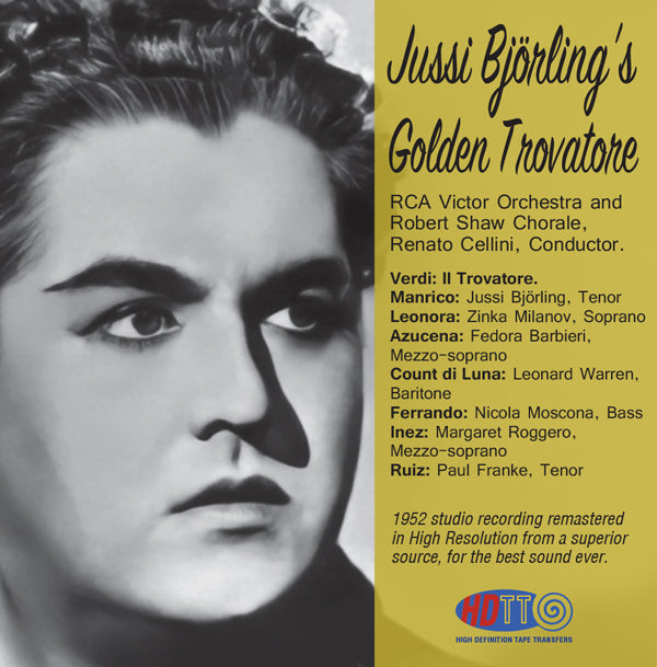 Jussi Björling's Golden Trovatore