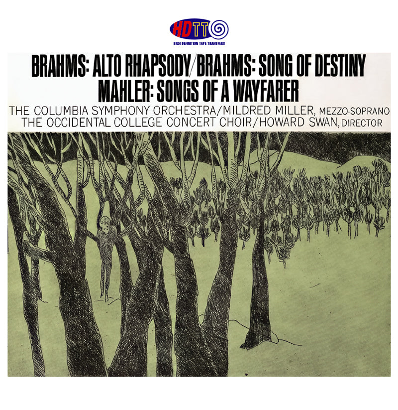 Brahms Alto Rhapsody / Song Of Destiny - Mahler Songs Of A Wayfarer - Walter  CSO