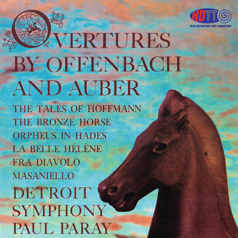 Overtures By Offenbach & Auber - Paul Paray