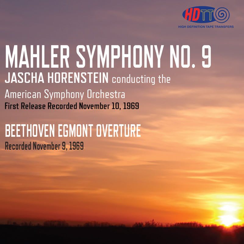 Mahler Symphony No 9 - Horenstein American Symphony Orchestra (Live)