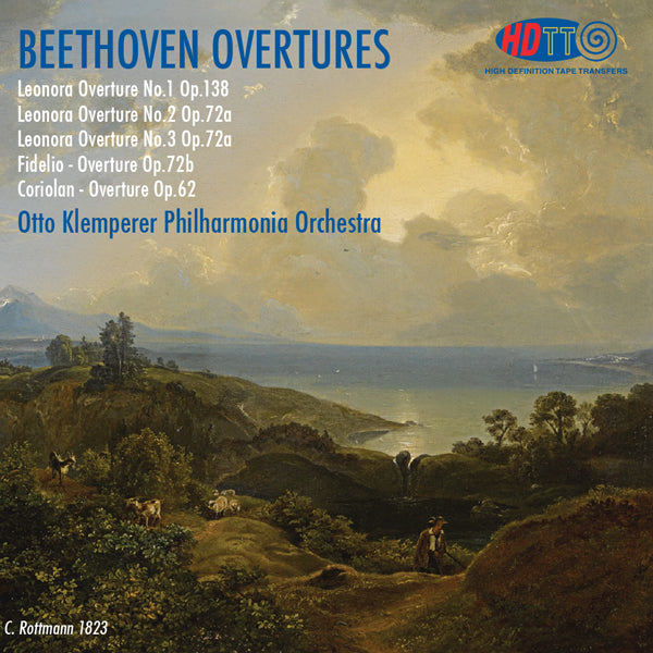 Beethoven Overtures - Otto Klemperer Philharmonia Orchestra – High ...