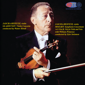 Heifetz Plays Glazounov & Mozart With William Primrose