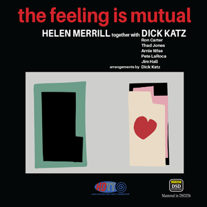 Helen Merrill Together With Dick Katz ‎– The Feeling Is Mutual  - Pure DSD